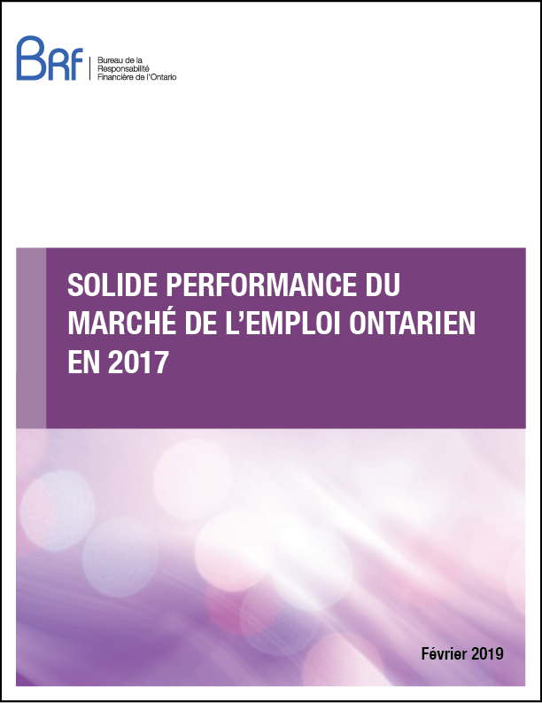 Solide performance du marché de l’emploi Ontarien en 2017